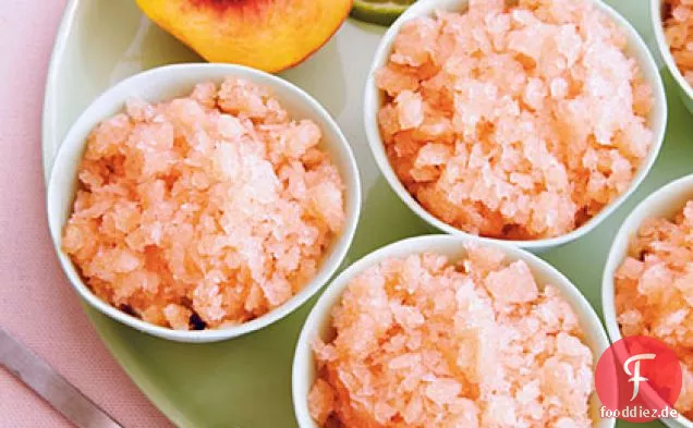 Pfirsich Limeade Granita