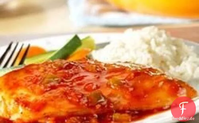 Orange Picante Huhn