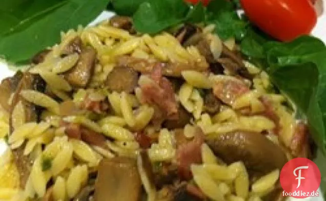 Speck-Pilz-Orzo