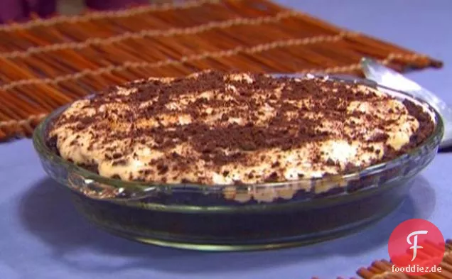 Schokoladen-Plätzchen-Kruste Bananen-Sahne-Torte