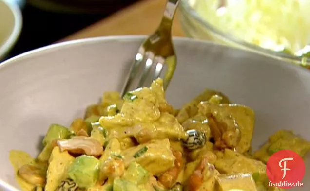 Curry-Hähnchen-Salat