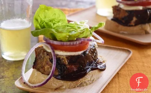 Italienische Frikadelle Hackbraten Sandwiches