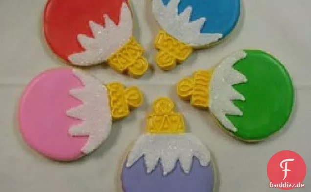 Weihnachten Ornament Cookies