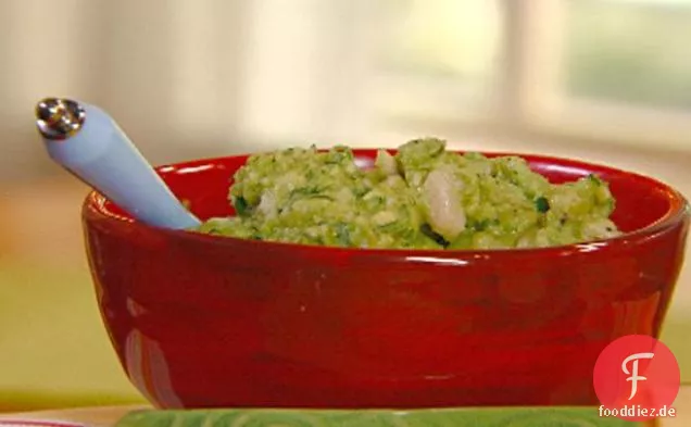 Chunky Weiße Bohne-Avocado Dip