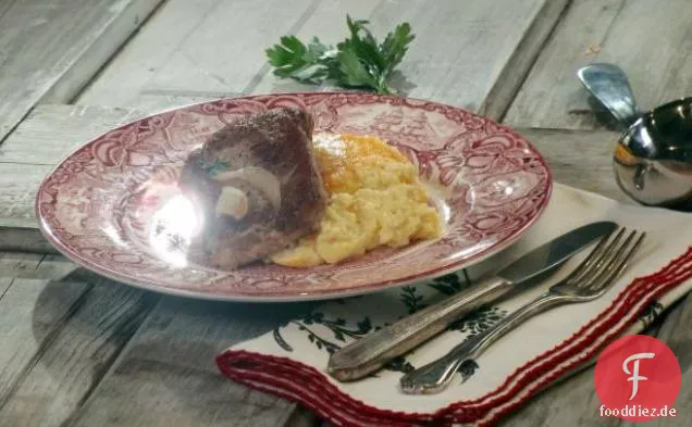 Saure Sahne Schweinekoteletts mit Vidalia Zwiebeln