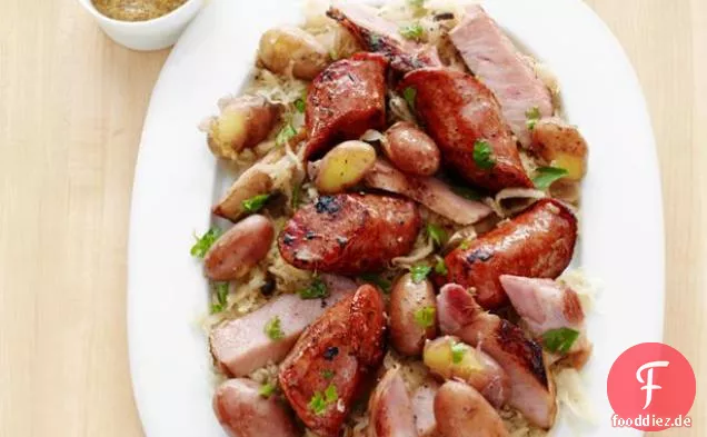 Wurst und Kraut