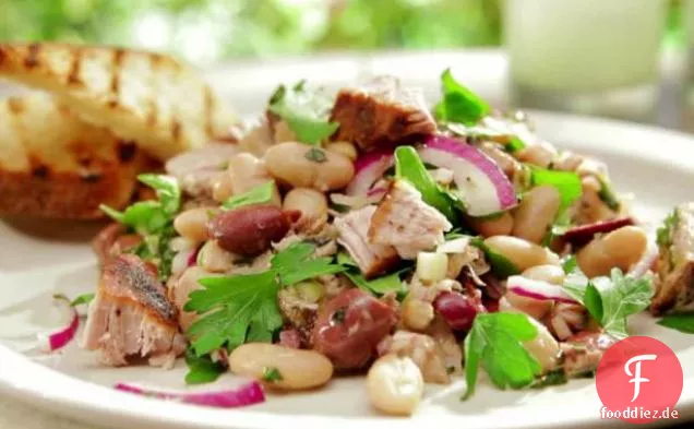 Gegrillter toskanischer Thunfisch-Salat
