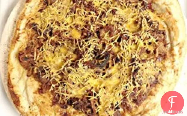 BBQ Pulled Pork Pizza