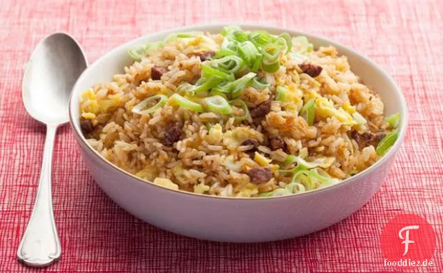 Traditionelle Mandarine gebratener Reis