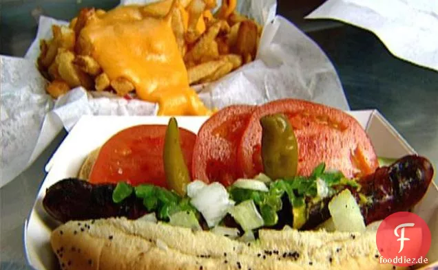 Wiener ' s Circle Chicago Stil Hot Dog