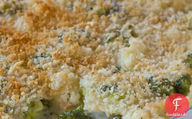 Brokkoli & Blumenkohl-Gratin