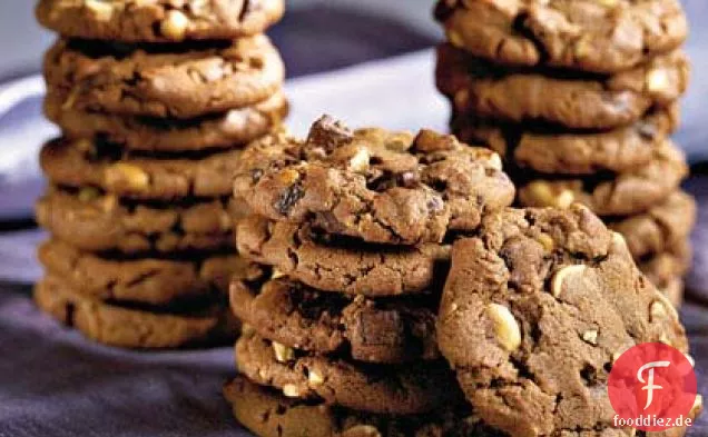 Chocolate Chunk-Erdnuss-Kekse