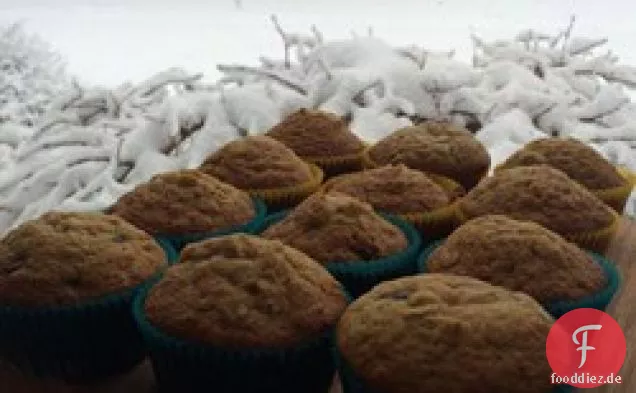 Schnelle und einfache Haferflockenmuffins