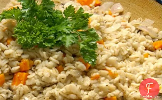 Gemüse-Gersten-Risotto