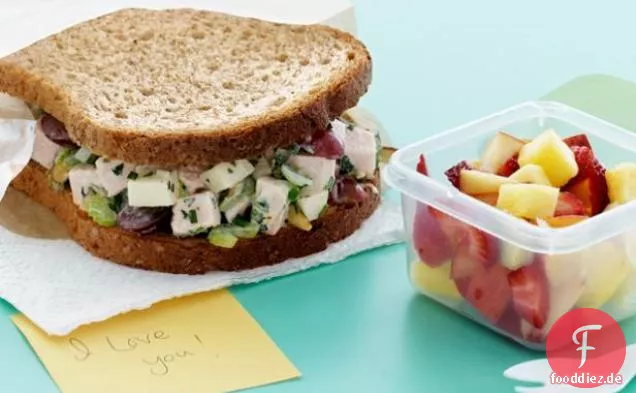 Knusprige Truthahn-Salat-Sandwiches