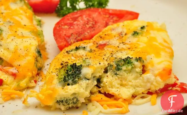 Brokkoli Cheddar Scramble Rezept