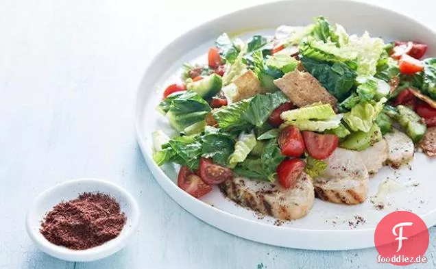 Faux-toush Salat mit Lavash
