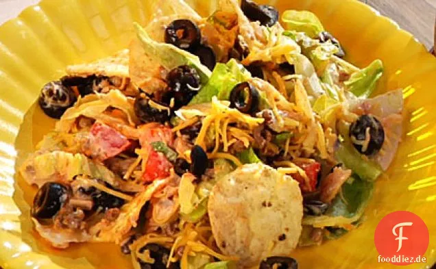 Drei-Schritt-Taco Salat