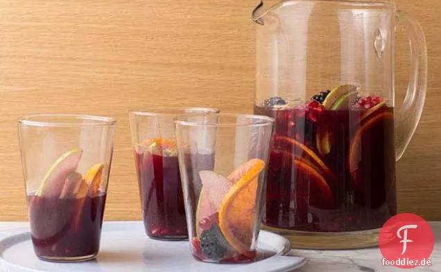 Rotwein Sangria