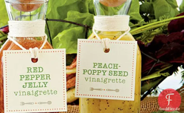 Pfirsich-Mohn-Vinaigrette