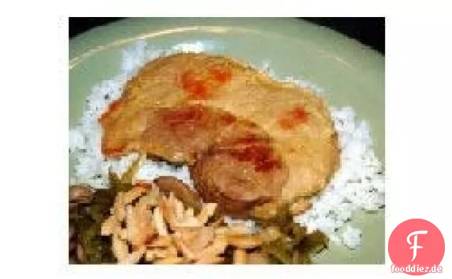 Orangen-Gewürz-Schweinekoteletts
