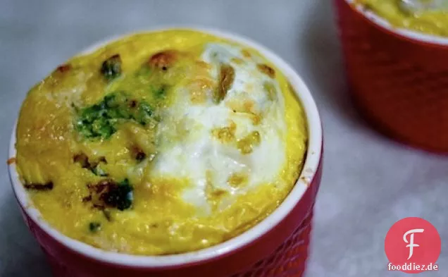 Individuelle Brokkoli-Speck-Frittatas