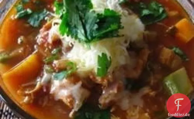 Südwestliche Truthahnsuppe