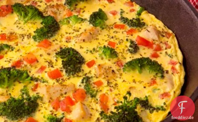 Hähnchen-Brokkoli-Frittata