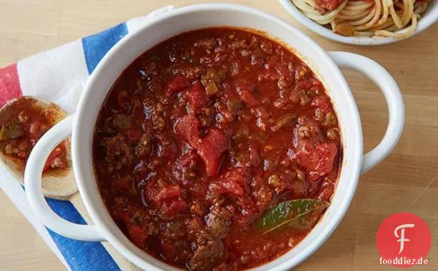 Amerikanische Fleischsauce