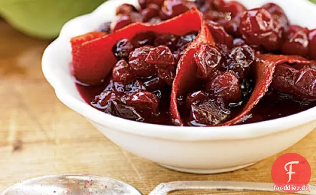 Einfacher Cranberry-Zitrus-Genuss