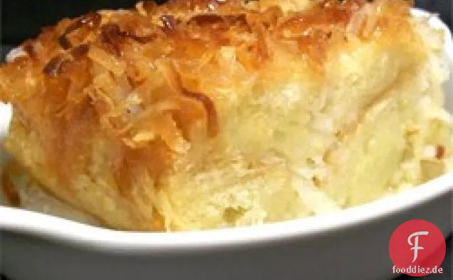 Kokos-Brot-Pudding
