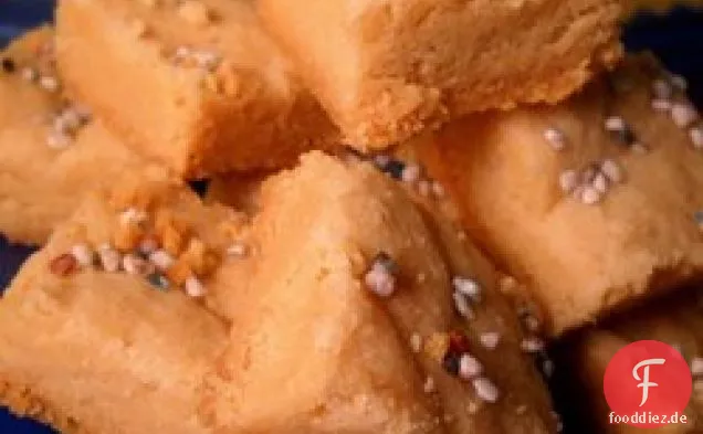 Einfache Shortbread-Quadrate