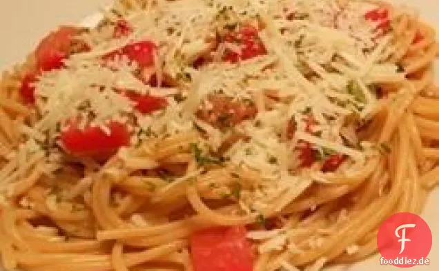 Italienischer Tomaten-Nudelsalat