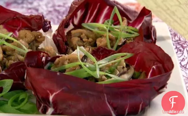 Hühnchen Salat Wraps