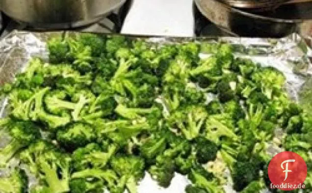 Einfach lecker gebackener Brokkoli