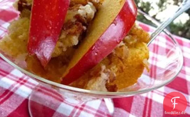 Einfacher Apfelpudding
