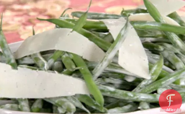 Haricots Verts Salat mit Trüffelcreme