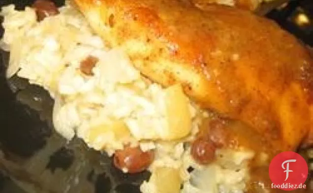 Apfel-Gewürz-Reis