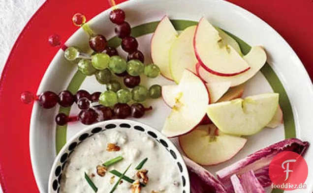 Garnelen und Spinat in Safrancreme
