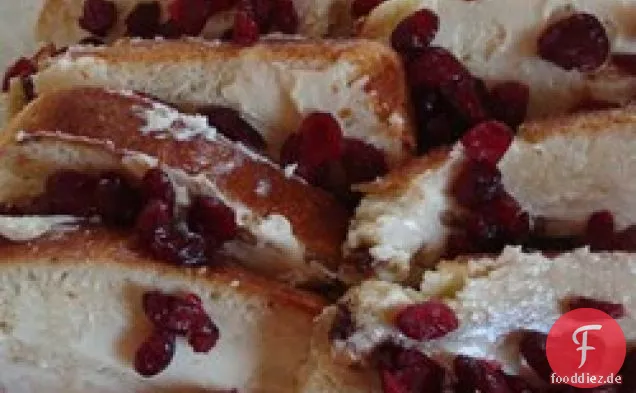 Cranberry-Brot-Pudding
