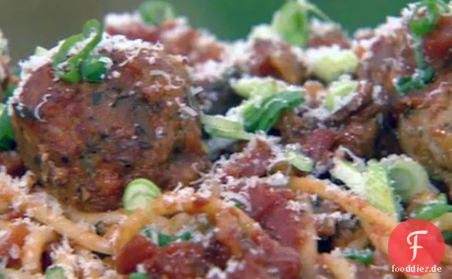 Gegrillte Spaghetti