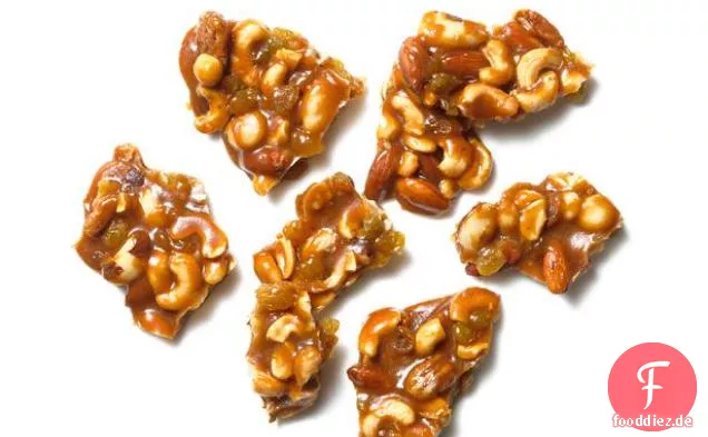 Zimt-Rosinen-Nuss Toffee