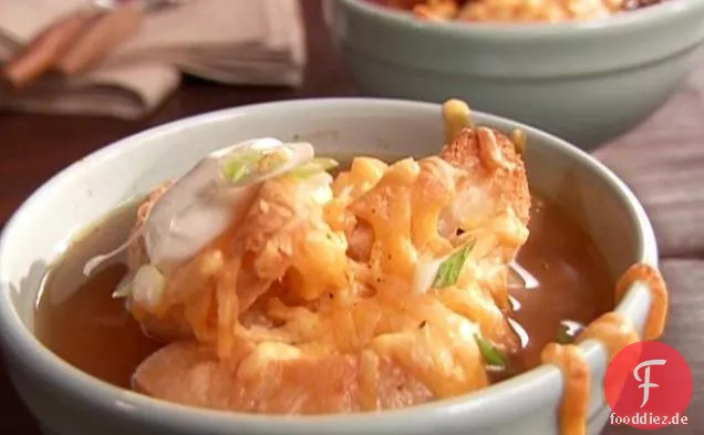 Gebackene Kartoffelsuppe