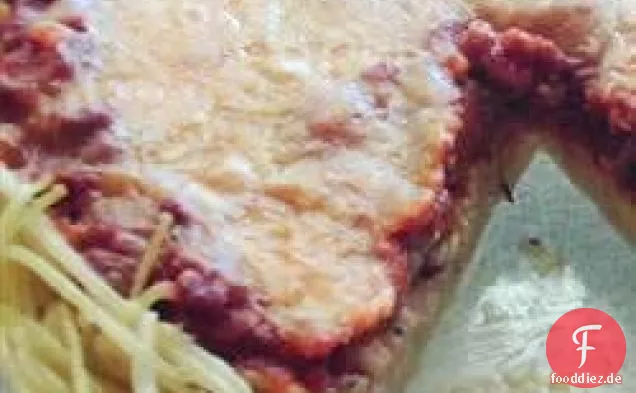 Rindfleisch-Spaghetti-Kuchen