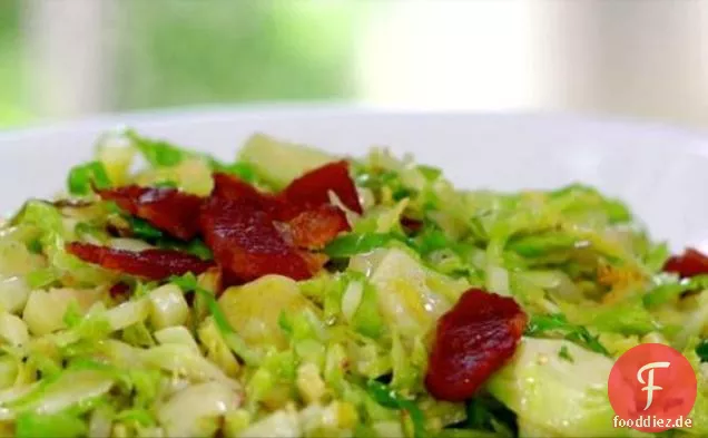Geschredderte Rosenkohl