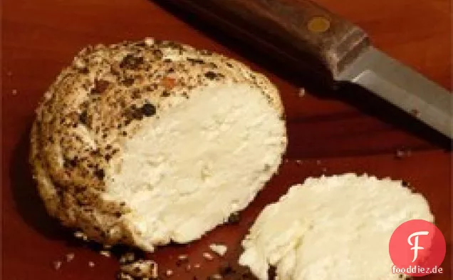 Hausgemachter Bauernkäse