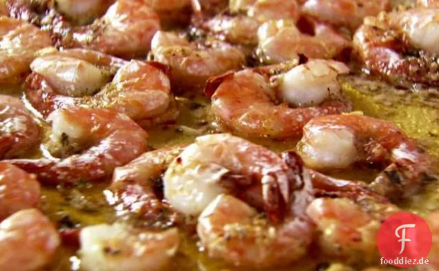 Würzige Zitronen-Knoblauch-Garnelen