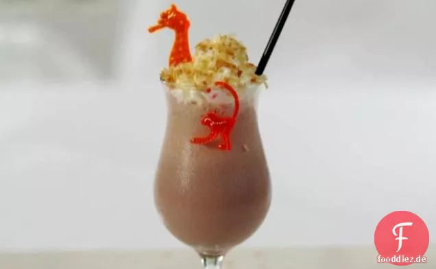 Schokoladen-Vulkan-Lava-Kuchen-Cocktail