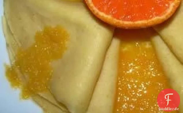 Orangensauce für Crepes