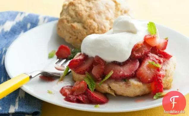 Klassischer Erdbeer-Shortcake